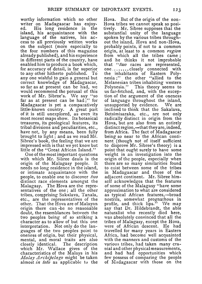 Antananarivo annual and Madagascar magazine - Page 123