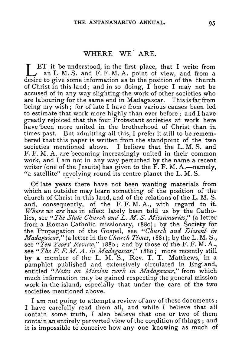 Antananarivo annual and Madagascar magazine - Page 95