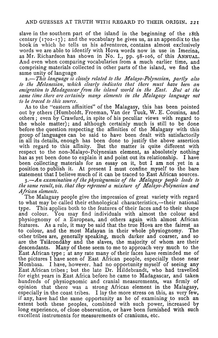 Antananarivo annual and Madagascar magazine - Page 221