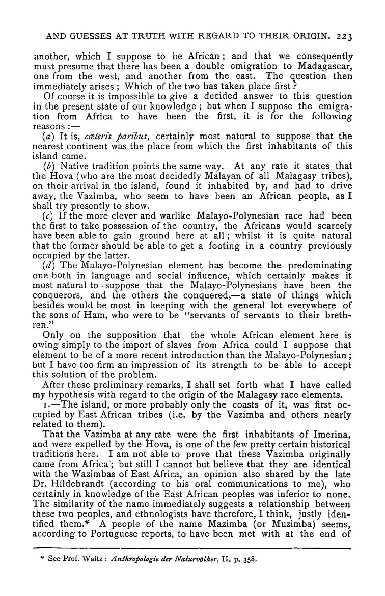 Antananarivo annual and Madagascar magazine - Page 223