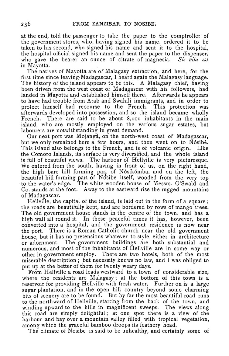 Antananarivo annual and Madagascar magazine - Page 236