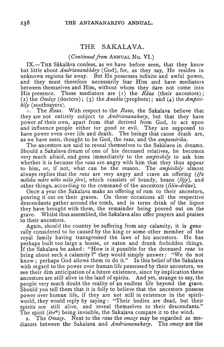 Antananarivo annual and Madagascar magazine - Page 238