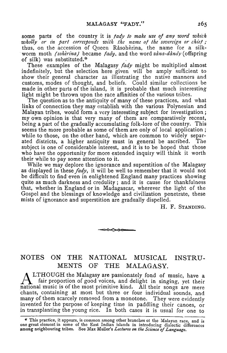 Antananarivo annual and Madagascar magazine - Page 265