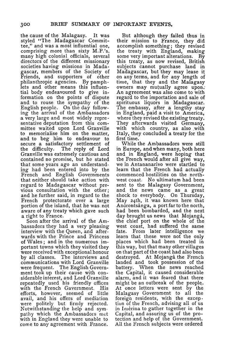 Antananarivo annual and Madagascar magazine - Page 300