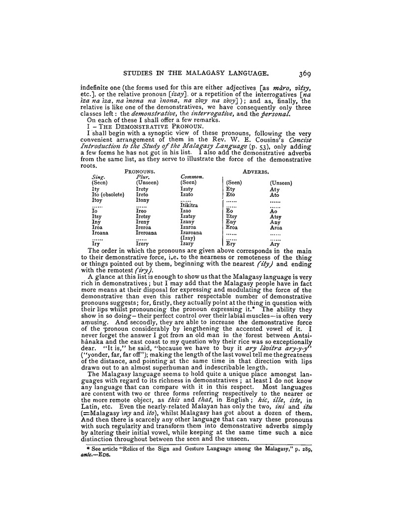 Antananarivo annual and Madagascar magazine - Page 369