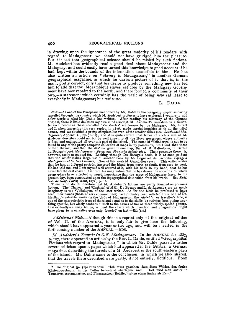 Antananarivo annual and Madagascar magazine - Page 406