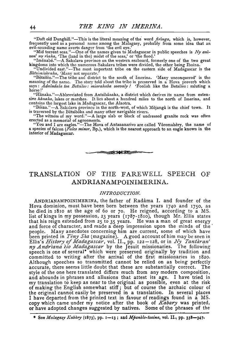 Antananarivo annual and Madagascar magazine - Page 44