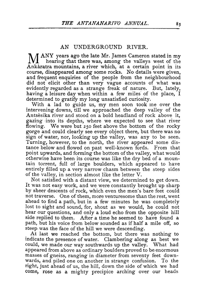 Antananarivo annual and Madagascar magazine - Page 83