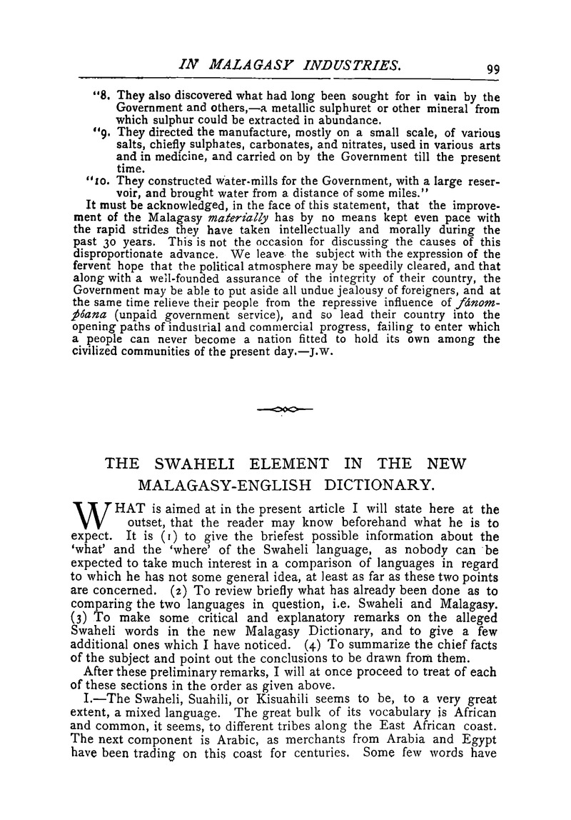 Antananarivo annual and Madagascar magazine - Page 99