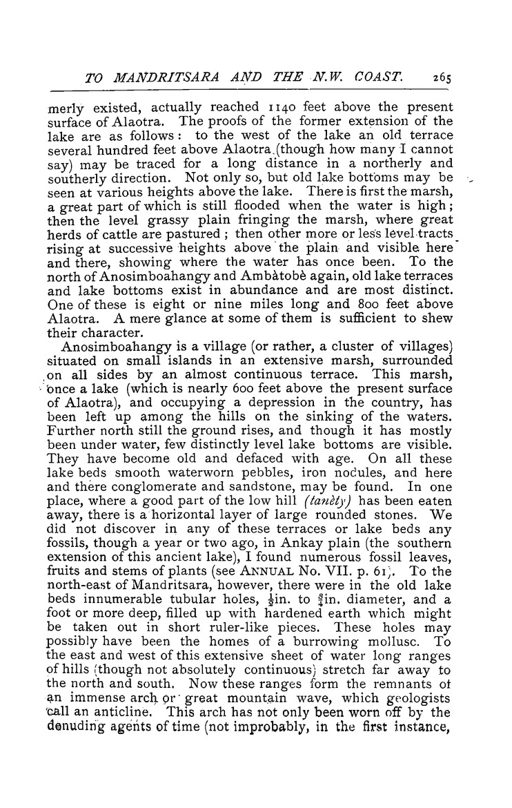 Antananarivo annual and Madagascar magazine - Page 265