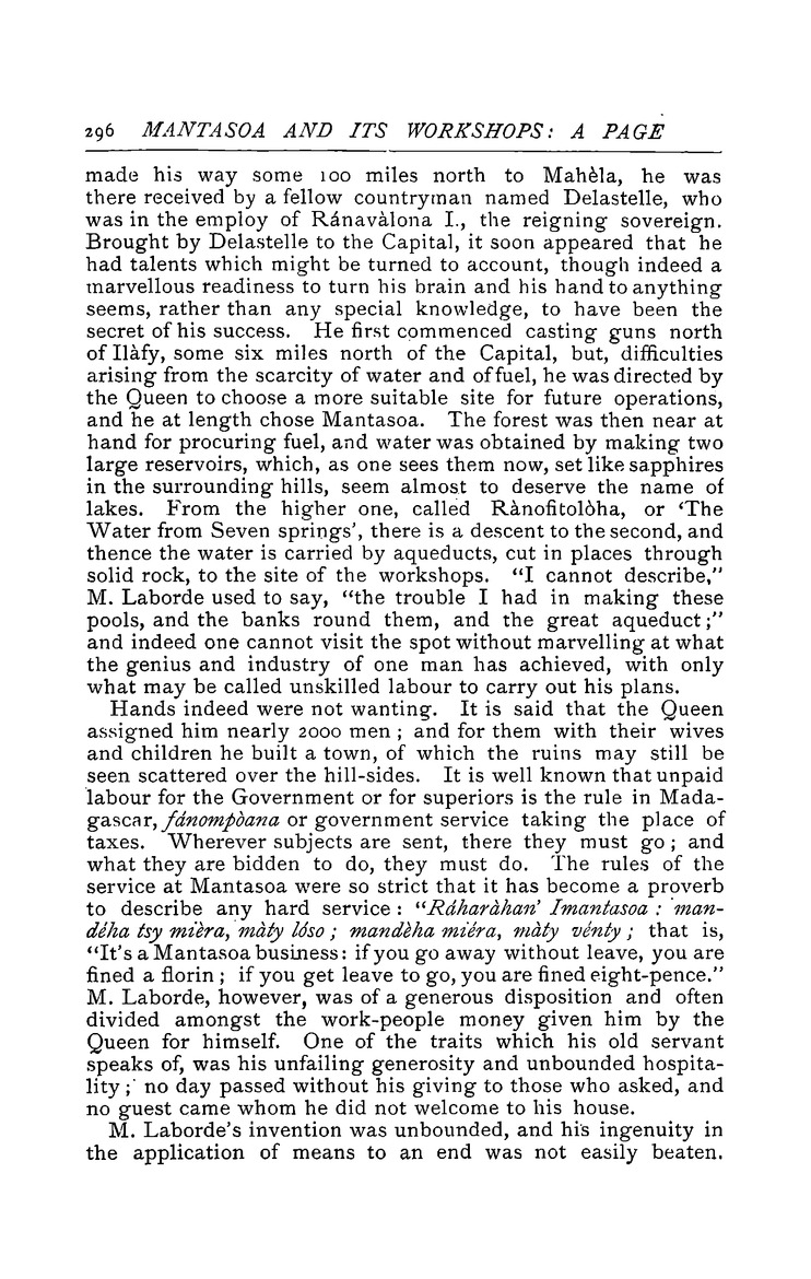 Antananarivo annual and Madagascar magazine - Page 296