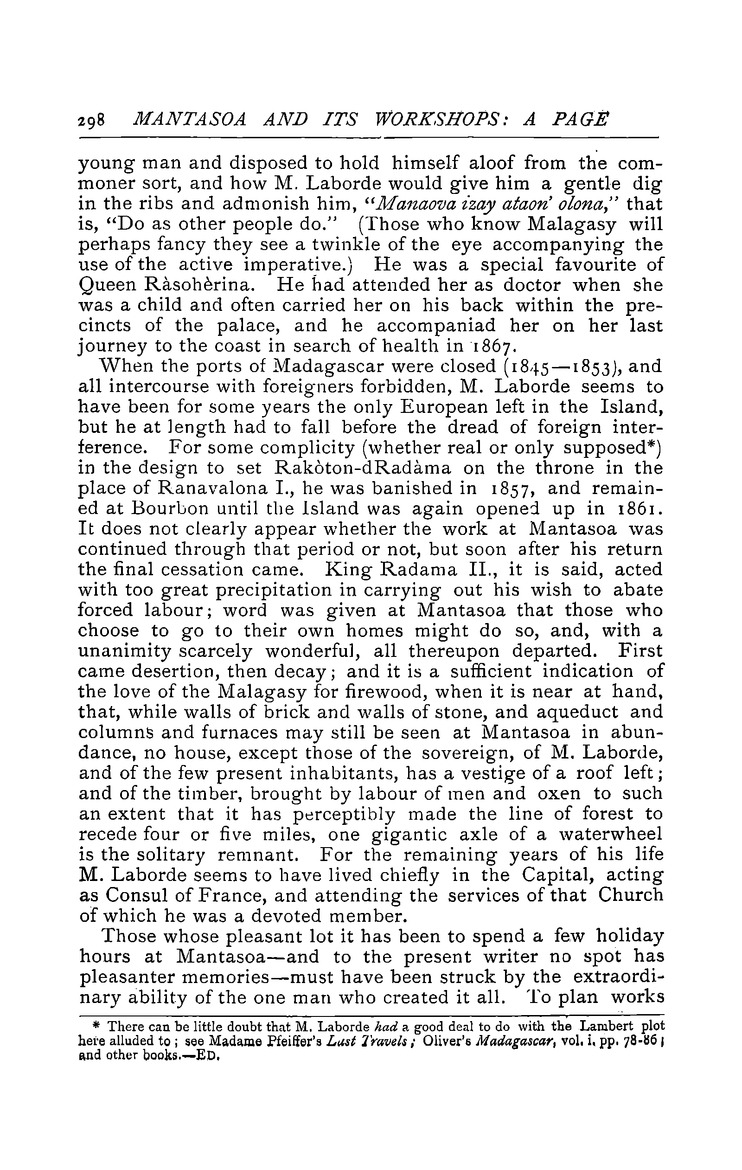 Antananarivo annual and Madagascar magazine - Page 298