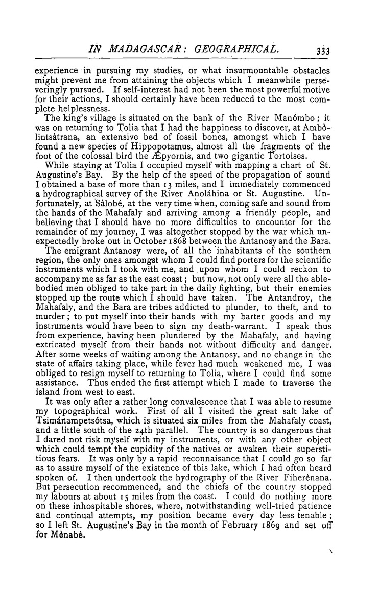 Antananarivo annual and Madagascar magazine - Page 333