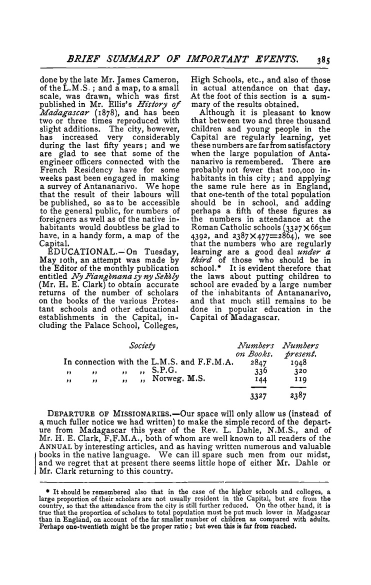 Antananarivo annual and Madagascar magazine - Page 385