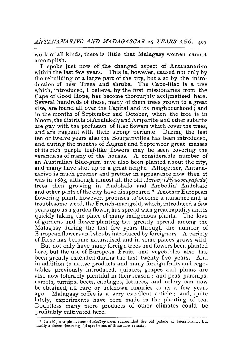 Antananarivo annual and Madagascar magazine - Page 407