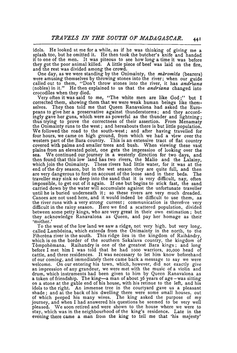 Antananarivo annual and Madagascar magazine - Page 441