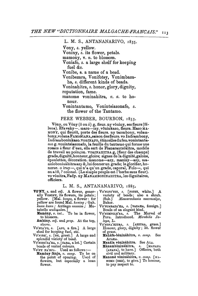 Antananarivo annual and Madagascar magazine - Page 113