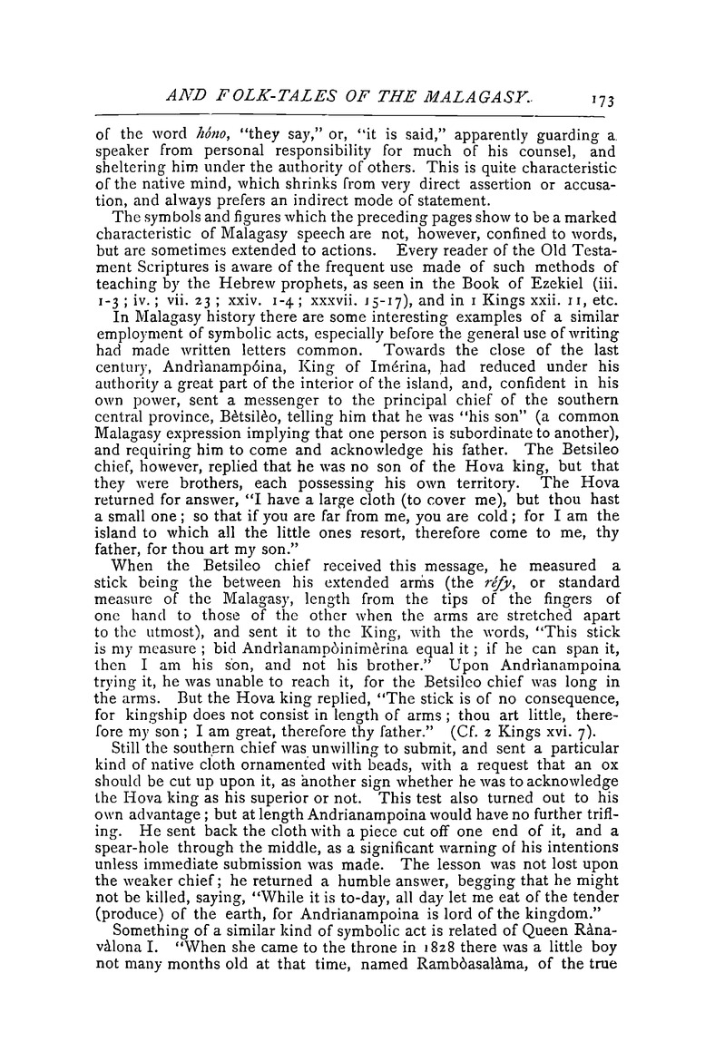 Antananarivo annual and Madagascar magazine - Page 173