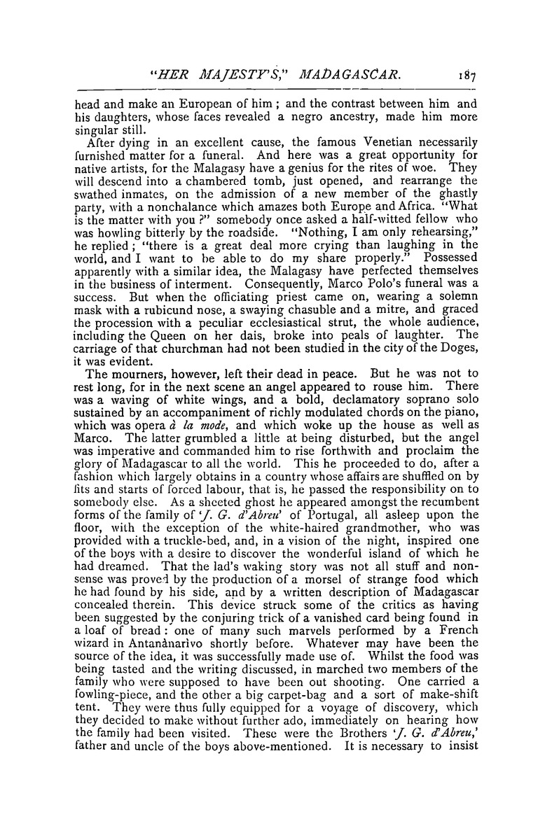 Antananarivo annual and Madagascar magazine - Page 187