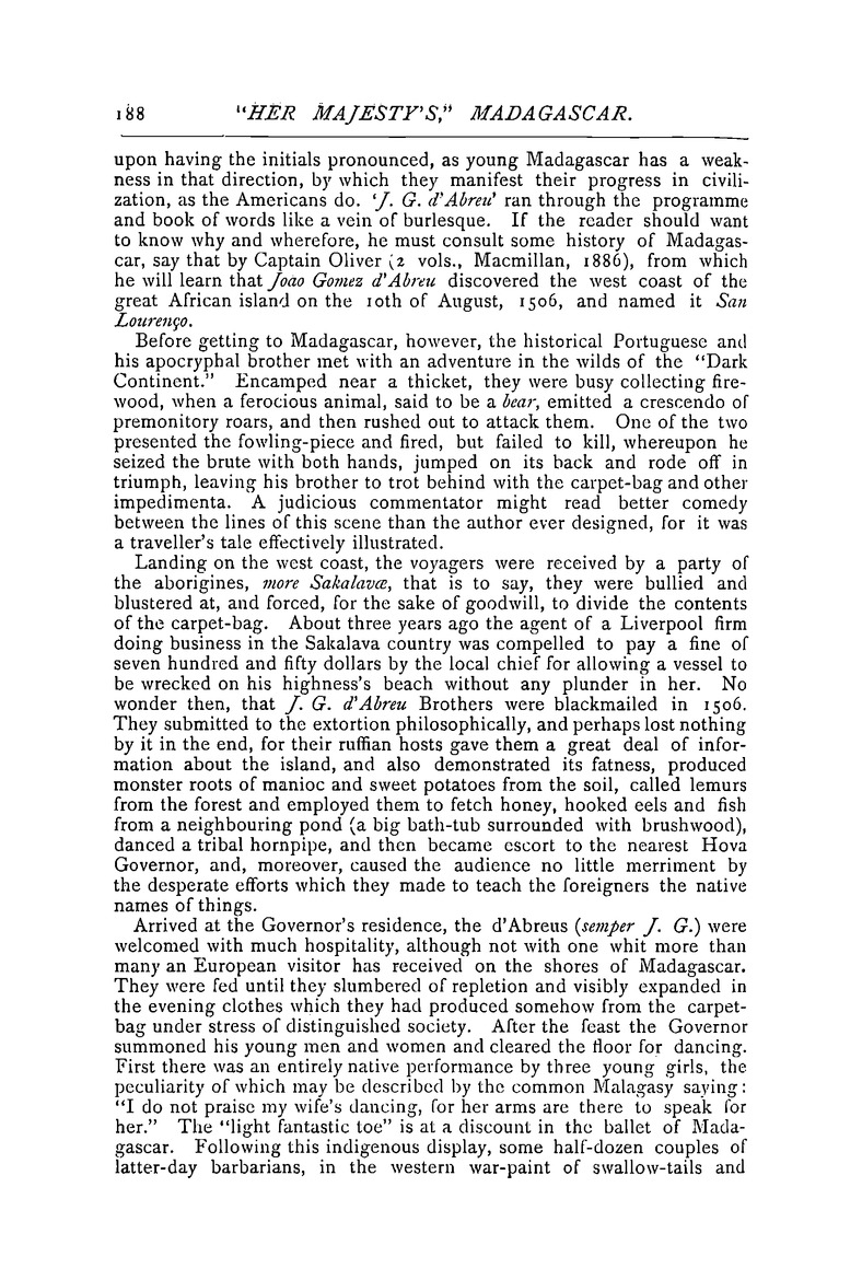 Antananarivo annual and Madagascar magazine - Page 188