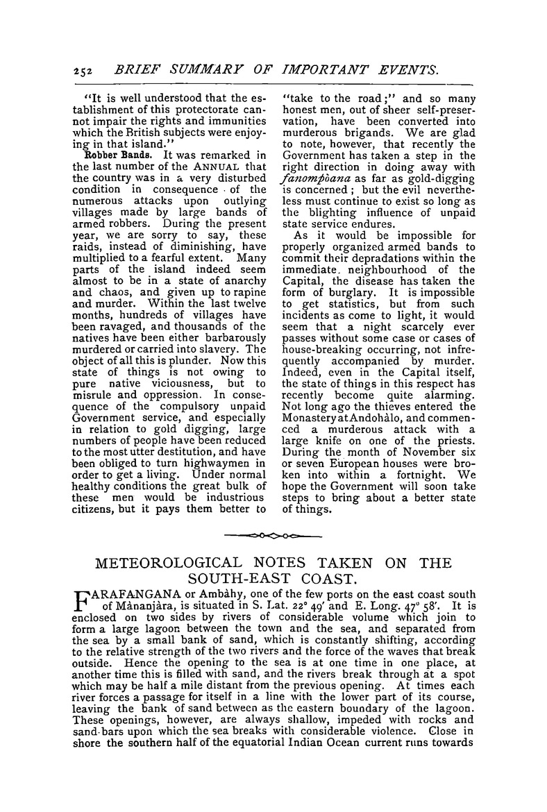 Antananarivo annual and Madagascar magazine - Page 252