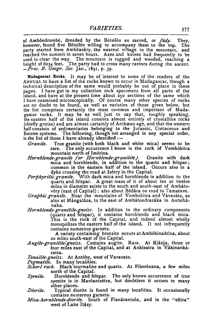 Antananarivo annual and Madagascar magazine - Page 377