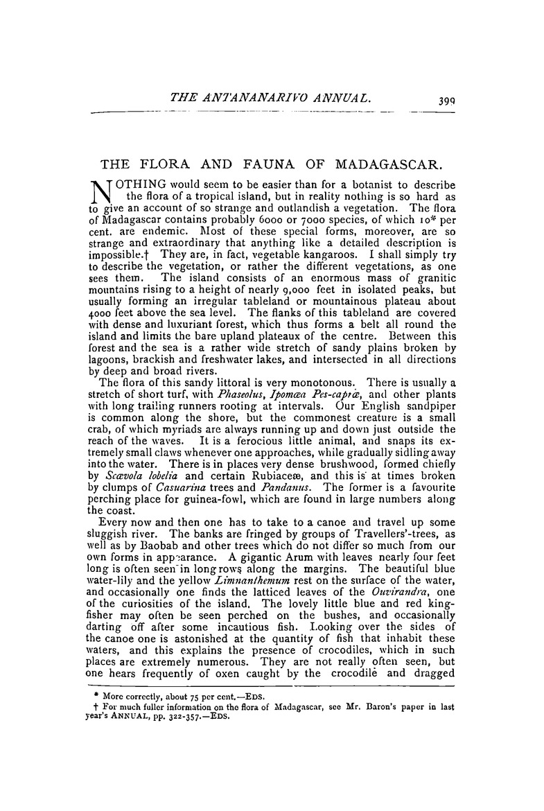 Antananarivo annual and Madagascar magazine - Page 399