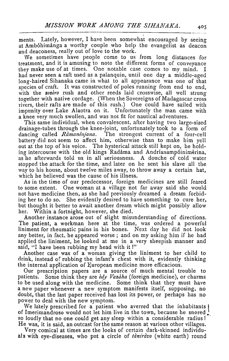 Antananarivo annual and Madagascar magazine - Page 405