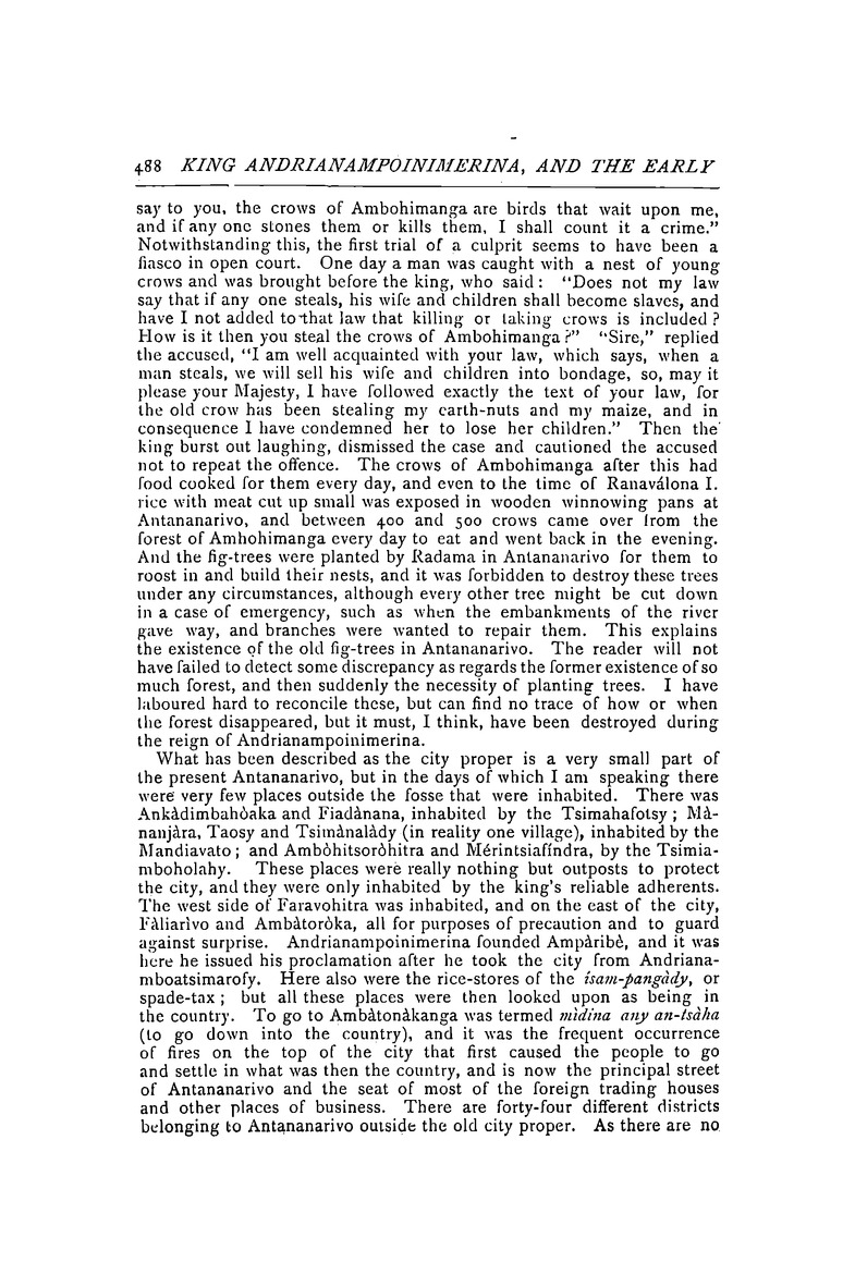 Antananarivo annual and Madagascar magazine - Page 488