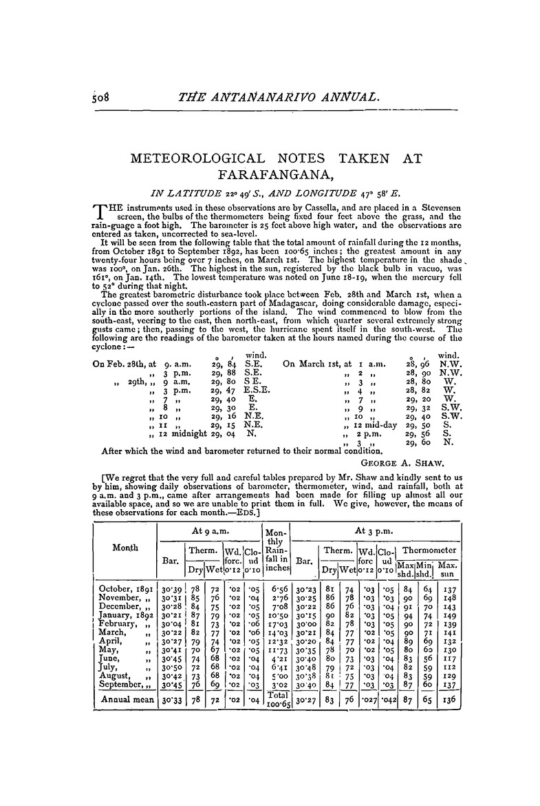 Antananarivo annual and Madagascar magazine - Page 508