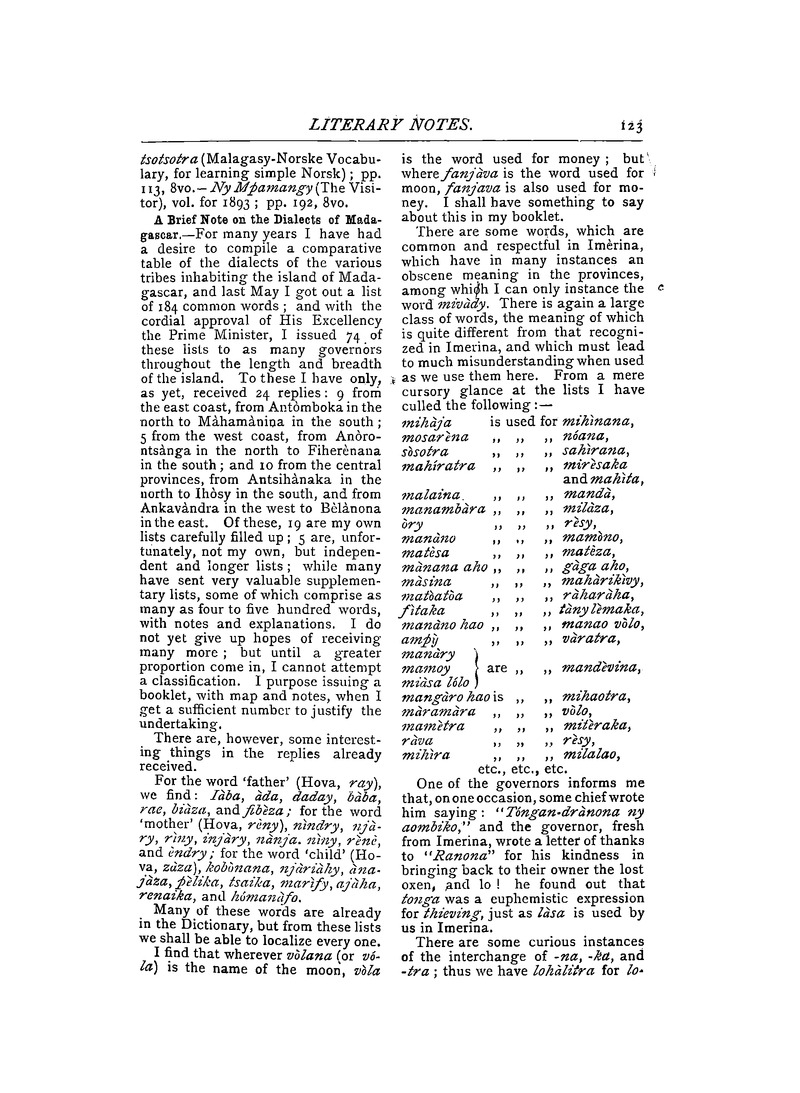 Antananarivo annual and Madagascar magazine - Page 123