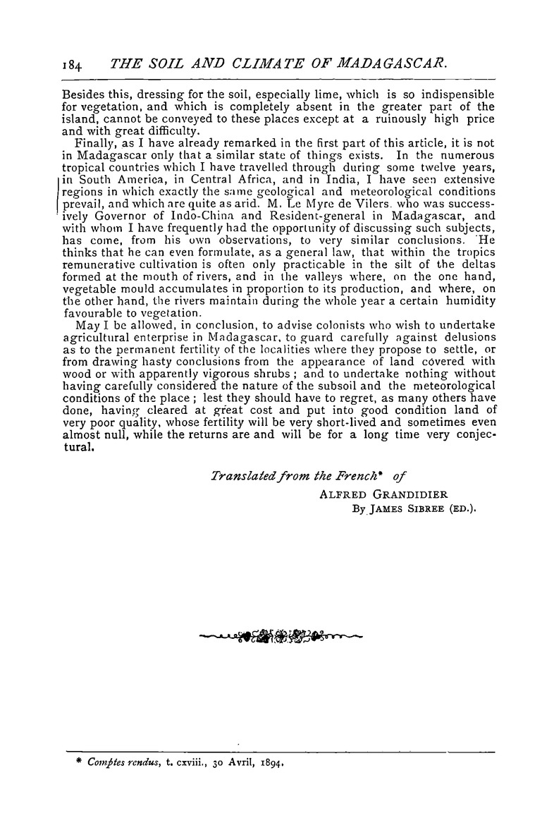 Antananarivo annual and Madagascar magazine - Page 184