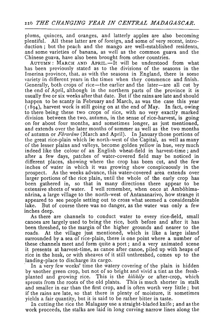 Antananarivo annual and Madagascar magazine - Page 226