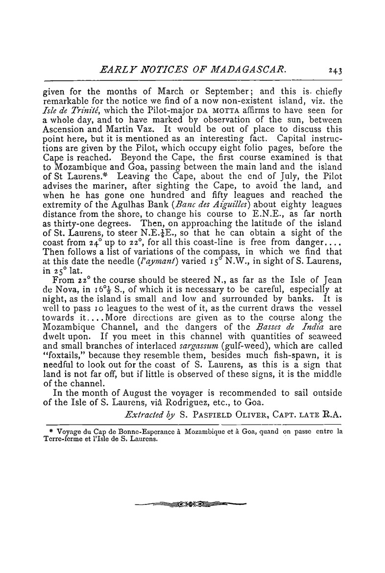 Antananarivo annual and Madagascar magazine - Page 243