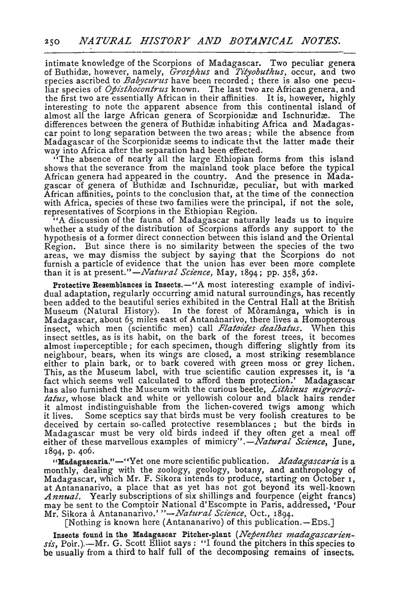 Antananarivo annual and Madagascar magazine - Page 250