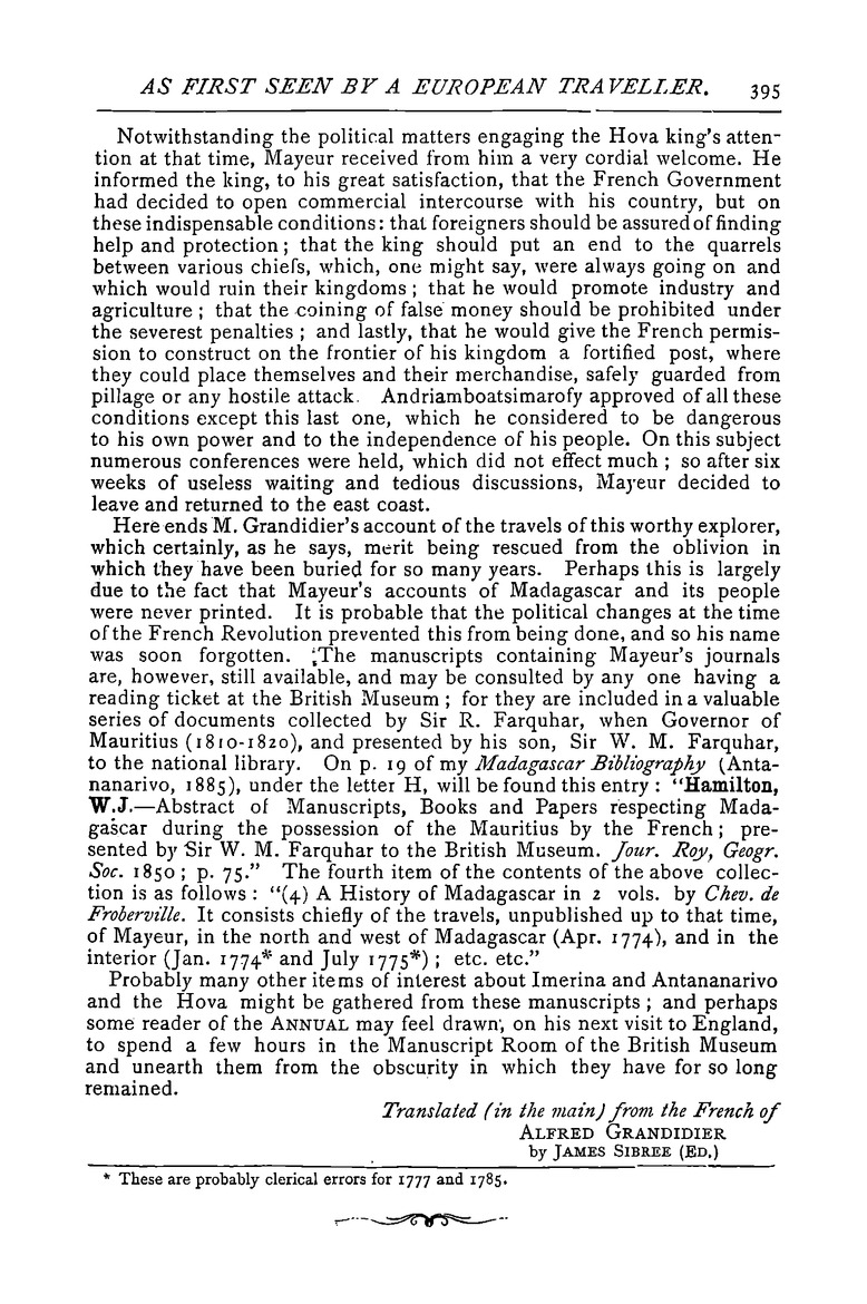 Antananarivo annual and Madagascar magazine - Page 395