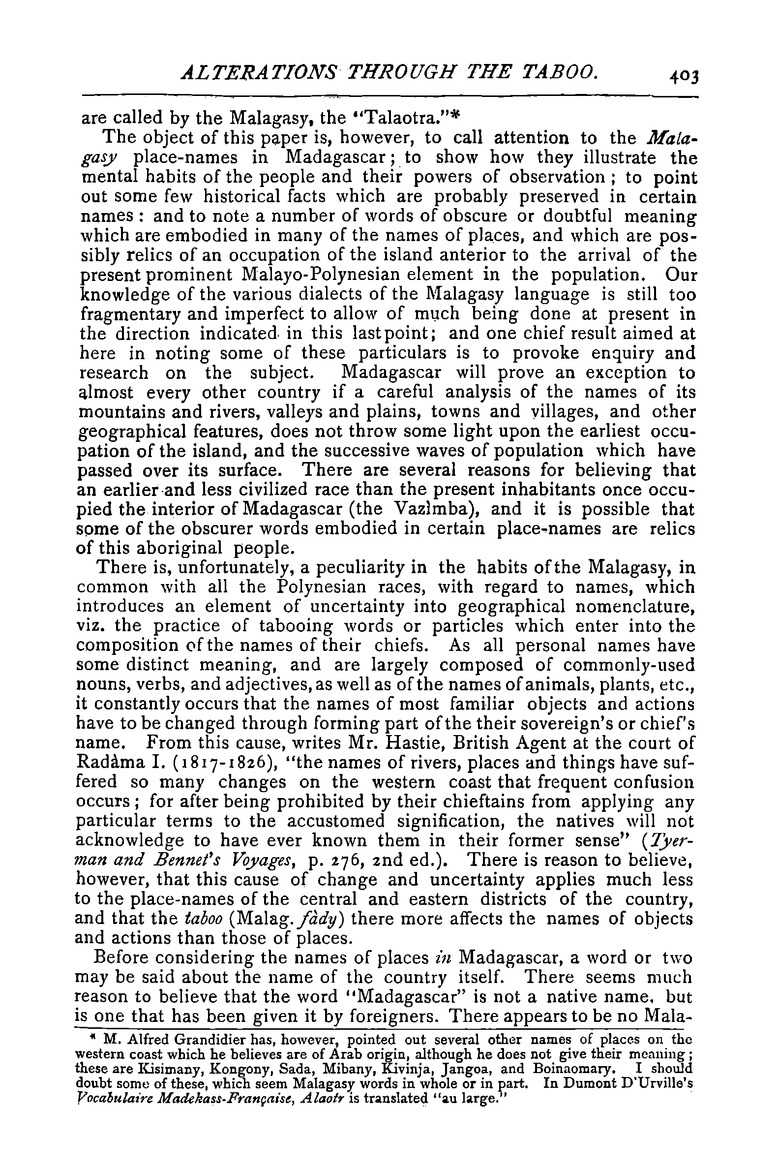 Antananarivo annual and Madagascar magazine - Page 403