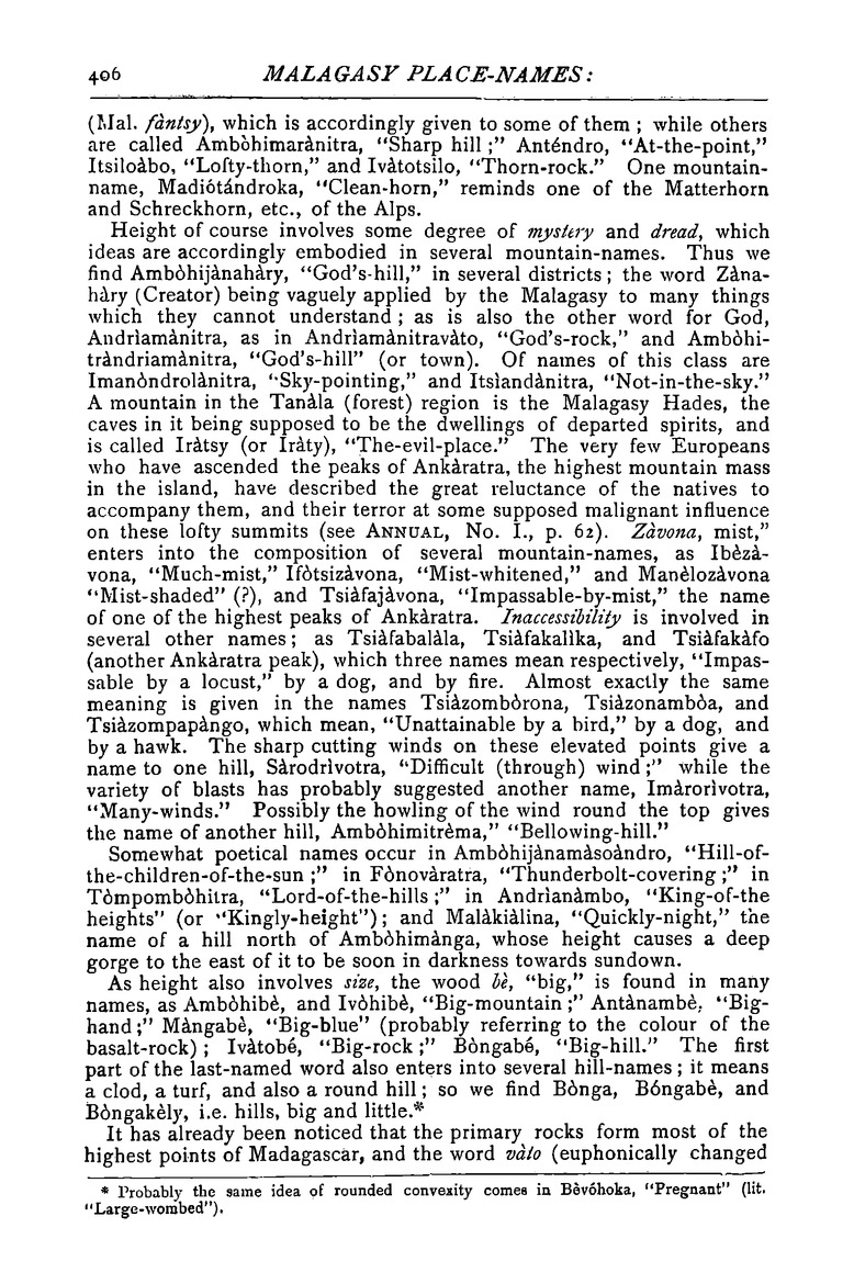 Antananarivo annual and Madagascar magazine - Page 406