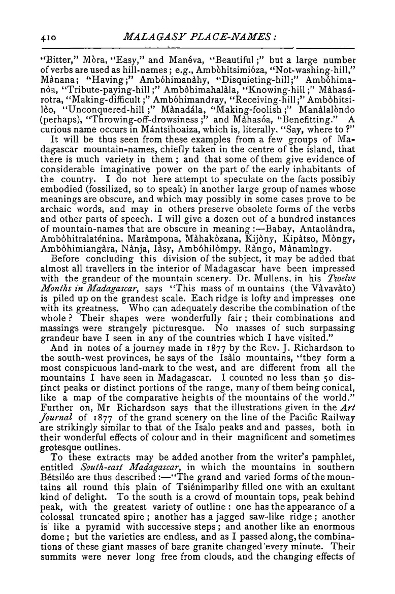 Antananarivo annual and Madagascar magazine - Page 410