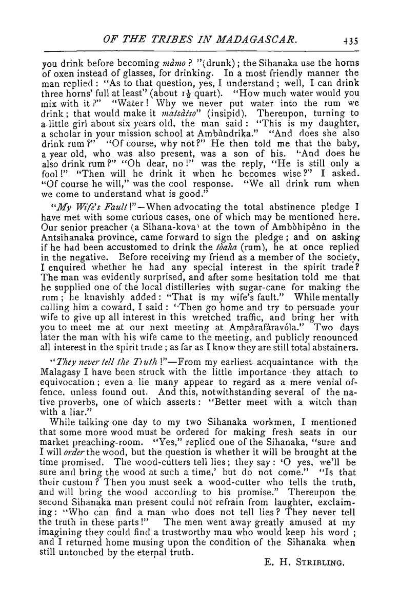 Antananarivo annual and Madagascar magazine - Page 435