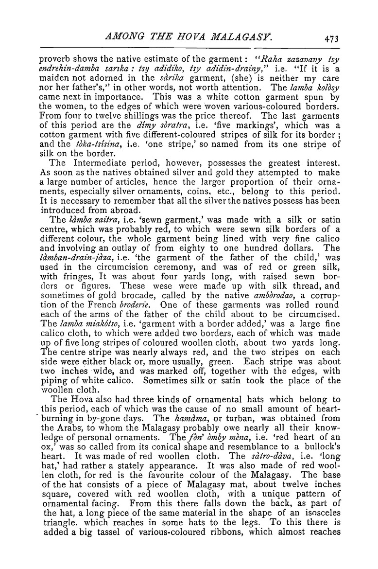 Antananarivo annual and Madagascar magazine - Page 473