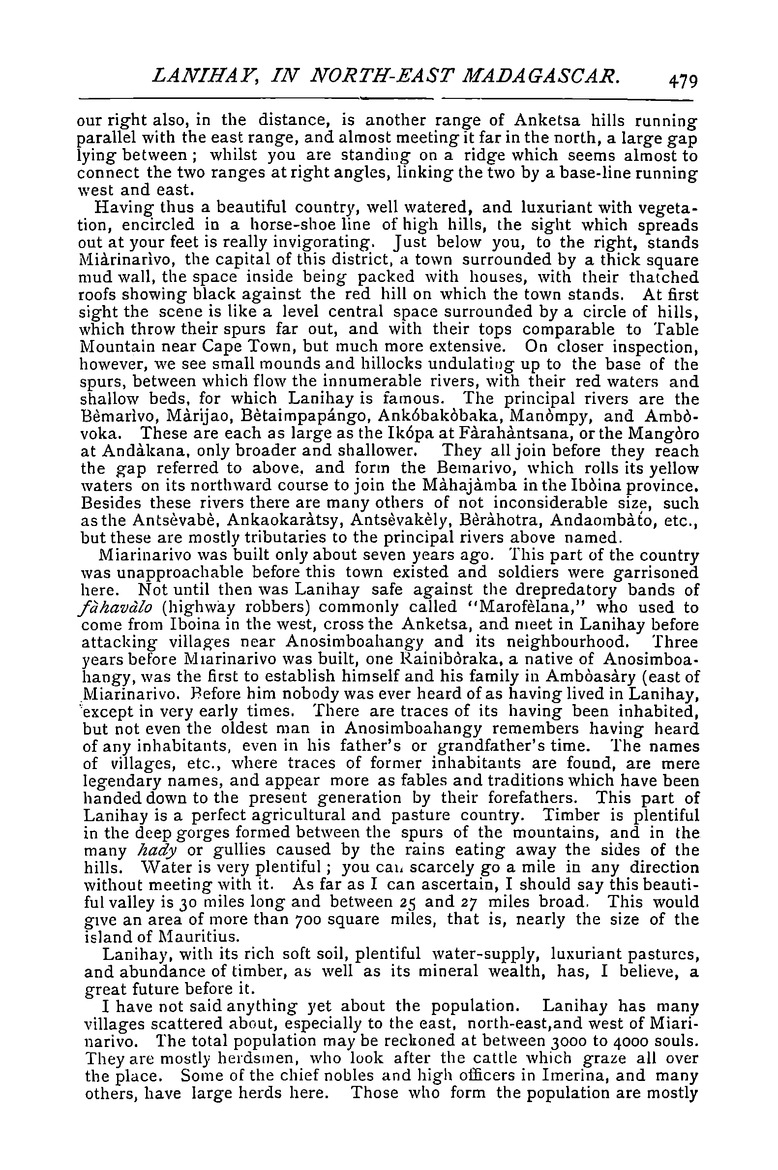 Antananarivo annual and Madagascar magazine - Page 479