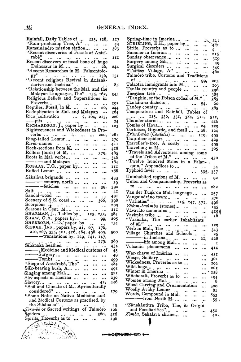 Antananarivo annual and Madagascar magazine - Page iv