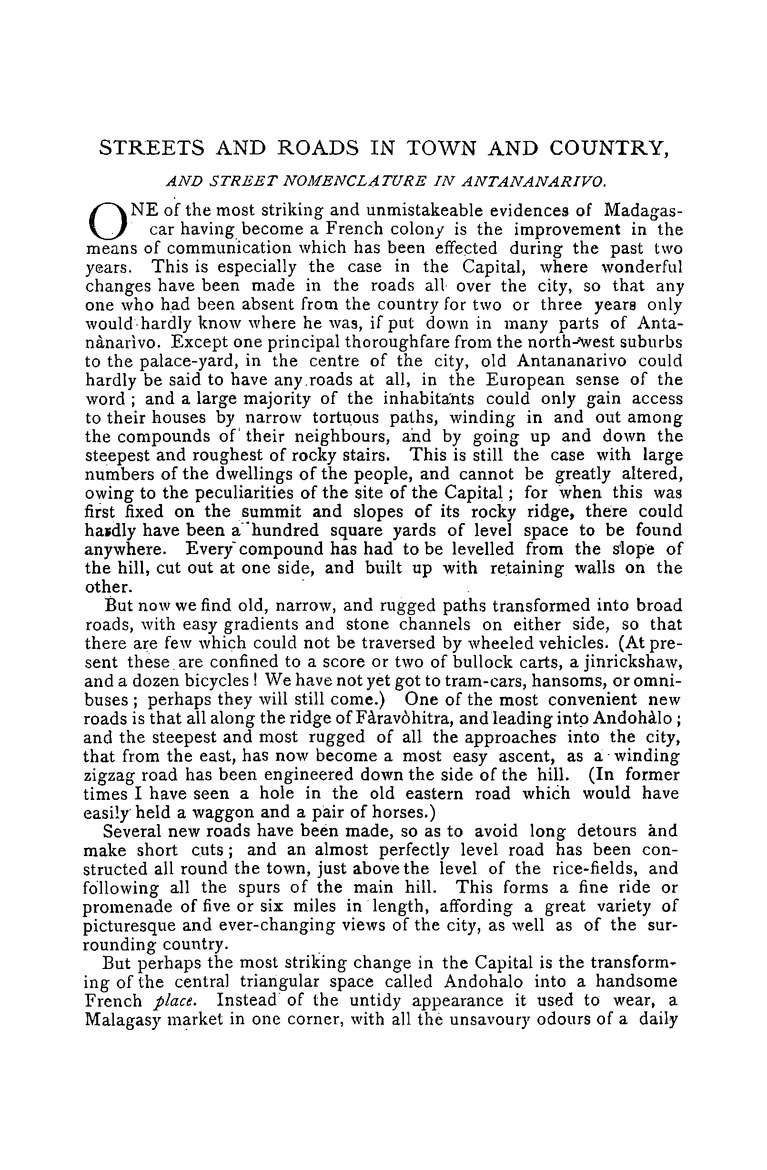 Antananarivo annual and Madagascar magazine - New Page