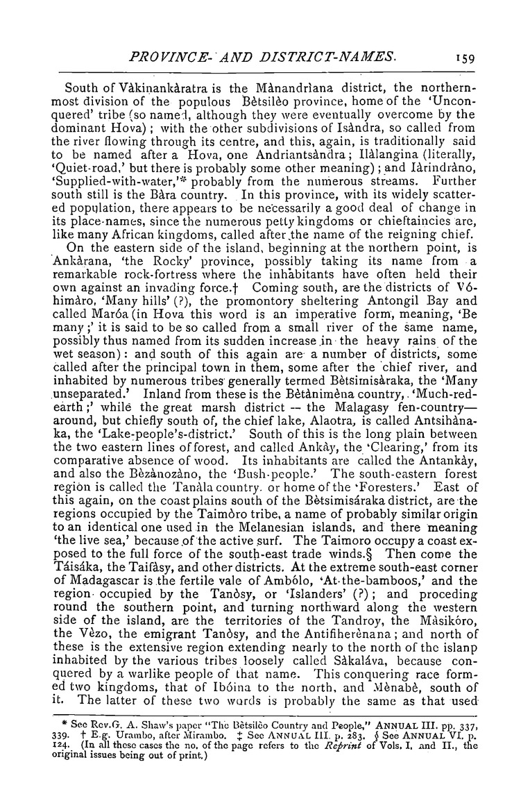 Antananarivo annual and Madagascar magazine - Page 159