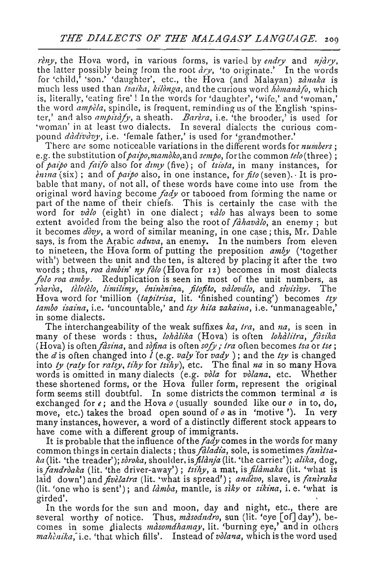 Antananarivo annual and Madagascar magazine - Page 209