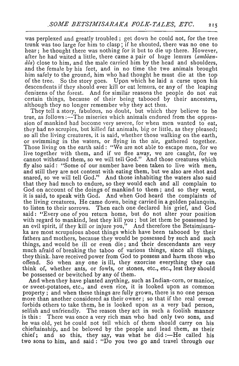 Antananarivo annual and Madagascar magazine - Page 215