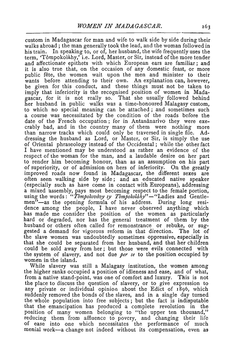 Antananarivo annual and Madagascar magazine - Page 263