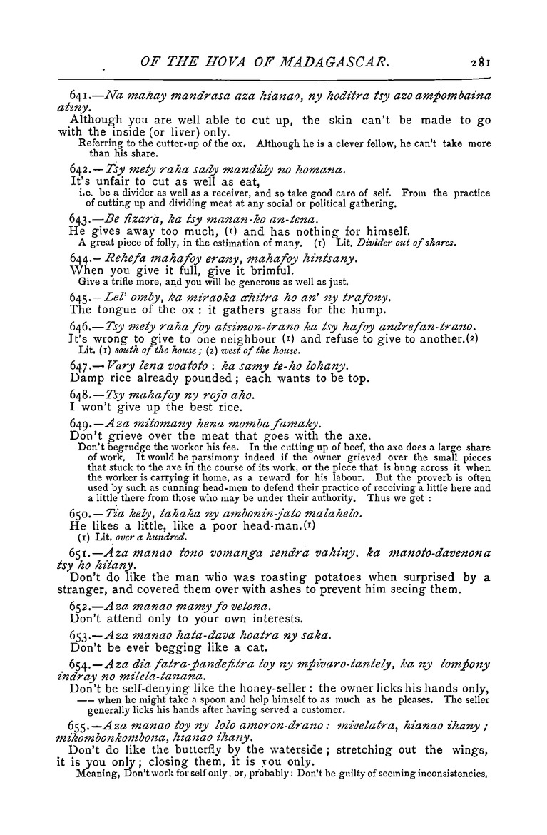 Antananarivo annual and Madagascar magazine - Page 281