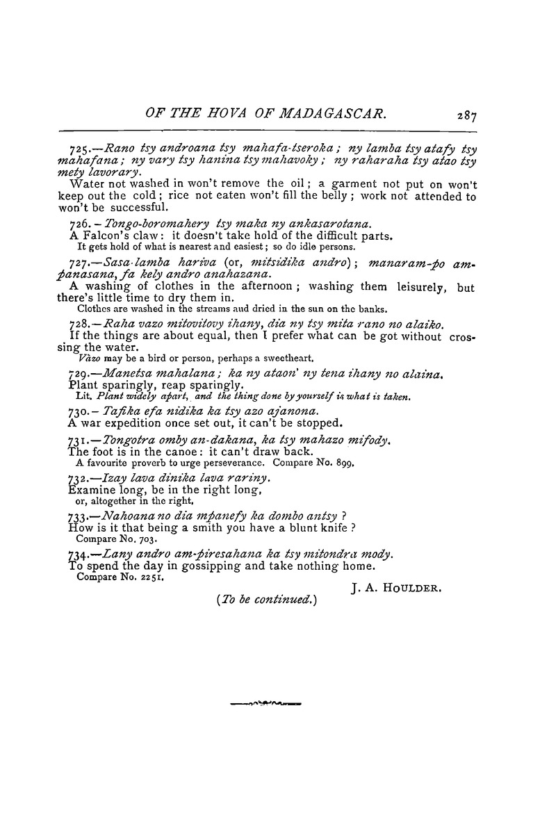 Antananarivo annual and Madagascar magazine - Page 287